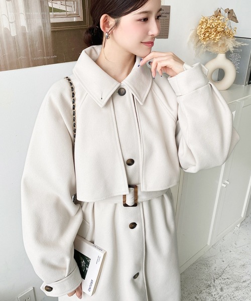 moment+ ステンカラーコート コート 「累計販売枚数2万枚突破