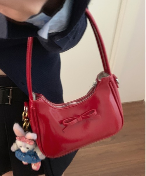 FREE STYLISTS ショルダーバッグ バッグ ribbon square bag Y2K 2WAY