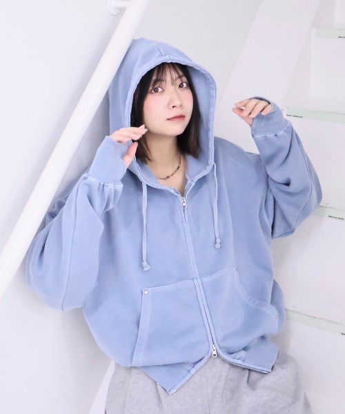 INTER FACTORY（インターファクトリー） パーカー kurumi - スタッズ