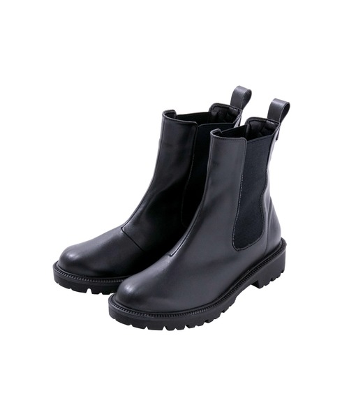 RAKUNA（ラクナ） ブーツ 整体サイドゴアブーツ レディース : ZOZOTOWN