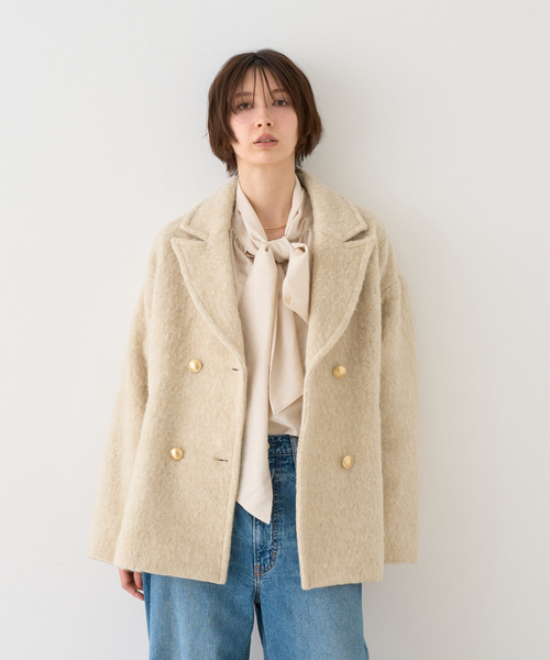 ROUGE VIF Sophie ピーコート pコート 「追加4」「一部店舗限定」ラメ