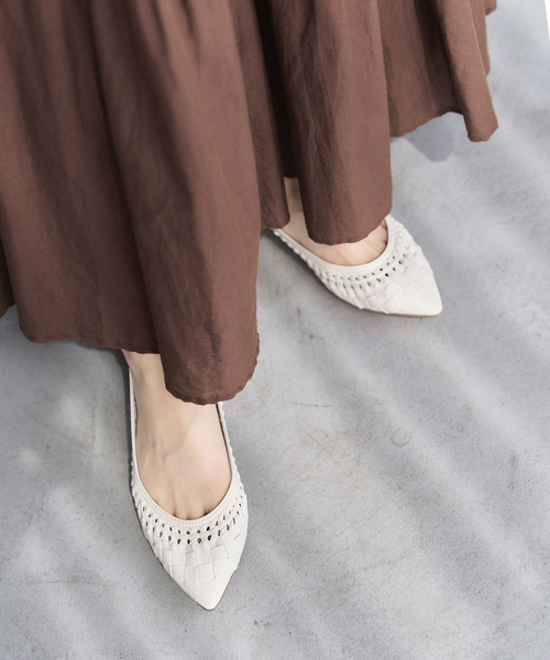 LE TALON（ル タロン） シューズ 「追加」ポインテッドサシメッシュ