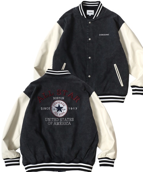 CONVERSE スタジャン Chuck Taylor スエード メンズM 黒系 CONVERSE