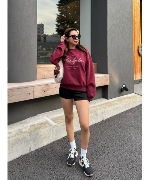 Her lip to トレーナー スウェット Social Club Sweatshirt レディース
