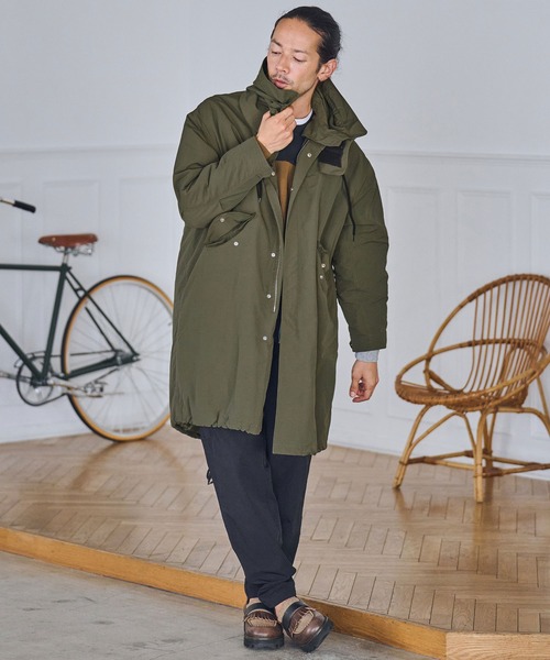 CAMBIO（カンビオ） モッズコート コート mj10247- ナイロンワッシャー