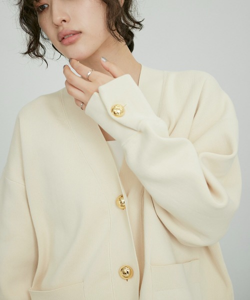 ADAM ET ROPE'（アダムエロペ） カーディガン 「再入荷