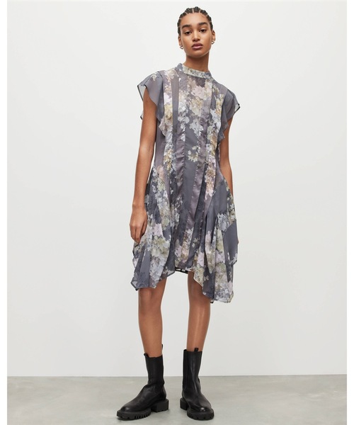 ALLSAINTS（オールセインツ） ワンピース FLEUR VENETIA MINI DRESS