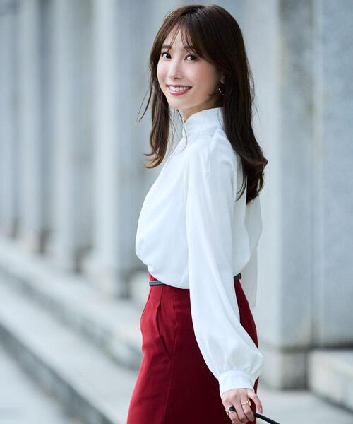 PINKY&DIANNE（ピンキー アンド ダイアン） ブラウス シャツ ギャザー