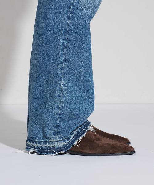 Le Talon GRISE（ル タロン グリーズ） シューズ GRISEレザースクエア