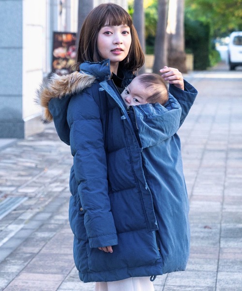 SweetMommy（スウィートマミー） マタニティ ダッカー付き モッズ風