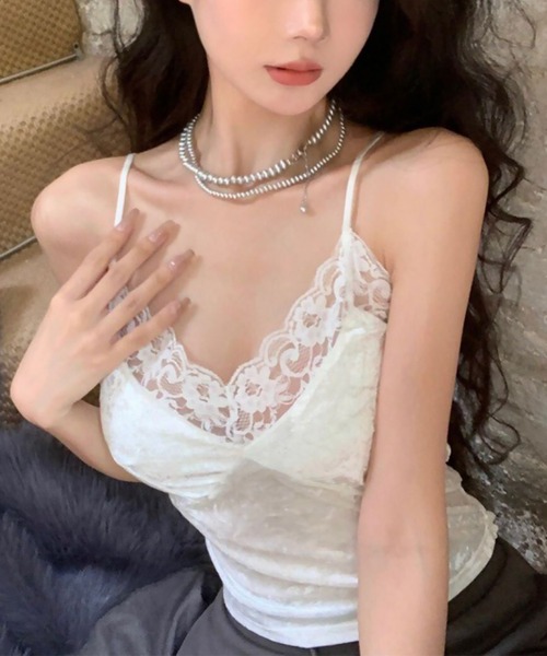 blackdia ocean（ブラックダイヤオーシャン） キャミソール レース