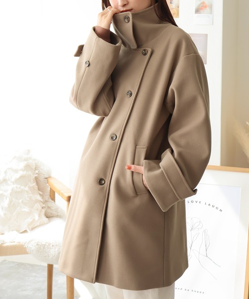 Social GIRL（ソーシャルガール） コート アウター ボリュームスリーブ