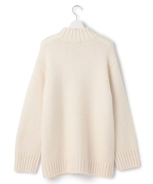 ニット セーター ベビーアルパカ ビッグシルエット レディース
