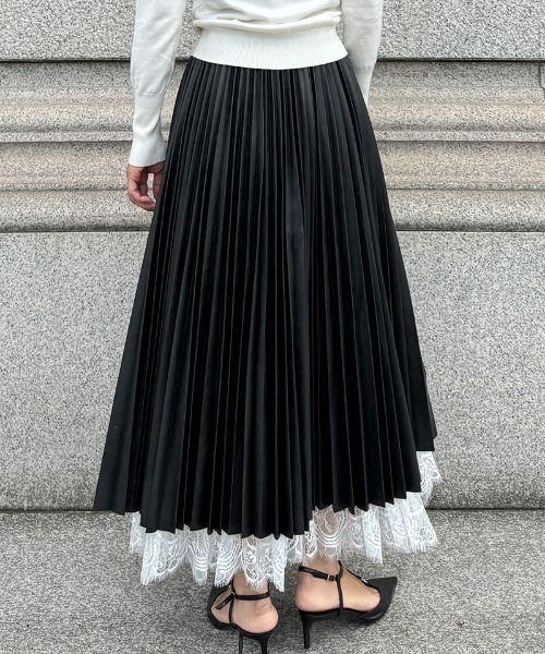 スカート 合皮プリーツスカート : ZOZOTOWN Yahoo!店 - 通販 - Yahoo