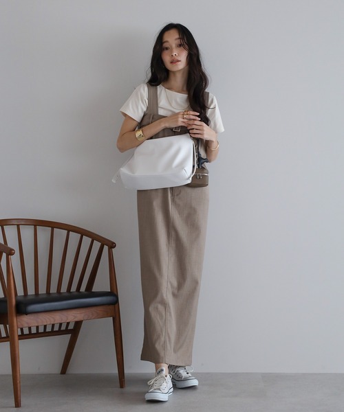 soins ショルダーバッグ バッグ 「牛革」ミニマルショルダーバッグ