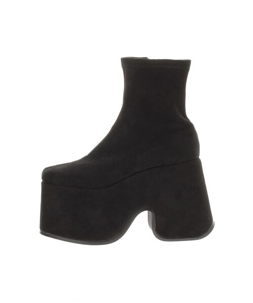 RESEXXY（リゼクシー） ブーツ 厚底スエードショートブーツ レディース