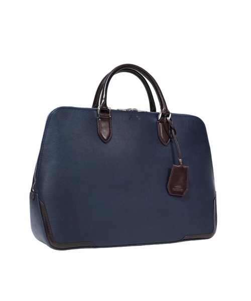 SEEKER（シーカー） ビジネスバッグ 「EDGE」コンビレザー ラウンド