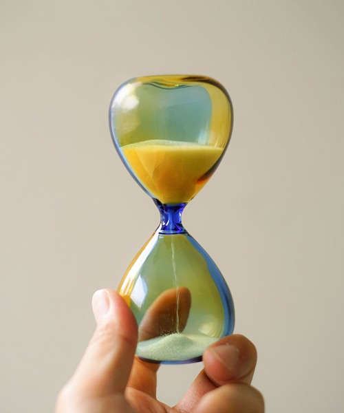 HIGHTIDE（ハイタイド） インテリア 砂時計 サンドグラス バイカラー S