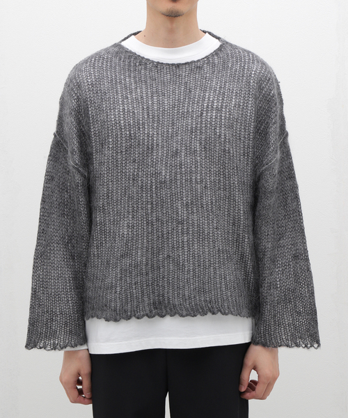 セーター ニット 「SandWaterr / サンドウォーター」RESEARCHED BOAT