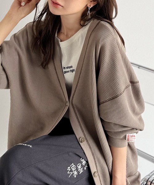 EFFE BEAMS（エッフェ ビームス） カーディガン バック タフタ