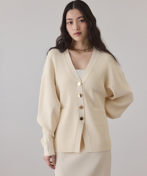 ADAM ET ROPE'（アダムエロペ） カーディガン 「サステナブル