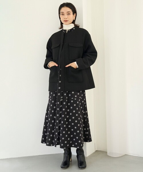 UNFILO（アンフィーロ） ジャケット ノーカラージャケット ウール