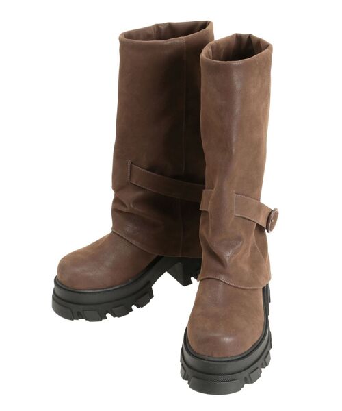 EMODA（エモダ） ブーツ カバータンクブーツ レディース : ZOZOTOWN