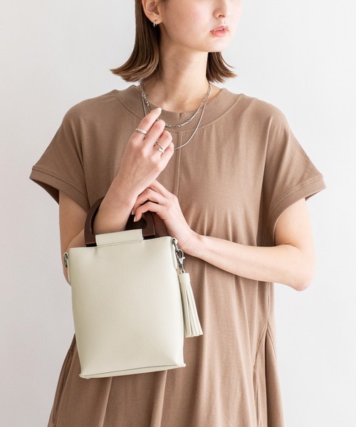 VitaFelice（ヴィータフェリーチェ） ショルダーバッグ バッグ ウッド