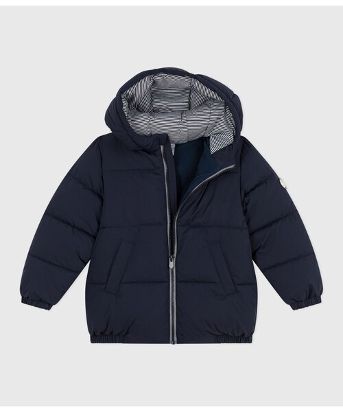 PETIT BATEAU（プチバトー） ダウン アウター 中綿入りフード