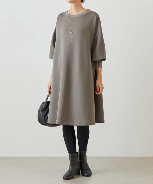 BEARDSLEY（ビアズリー） ワンピース 袖パフダンボールワンピース