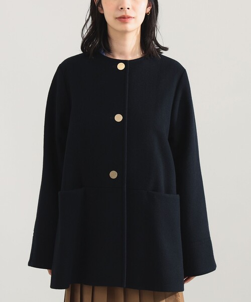 Demi-Luxe BEAMS（デミルクス ビームス） ノーカラーコート コート