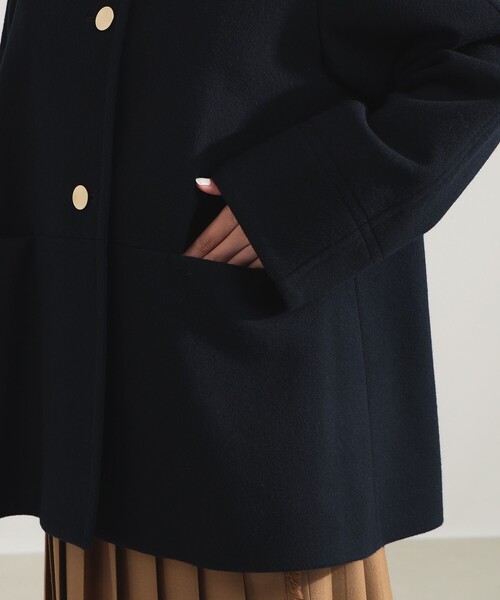 Demi-Luxe BEAMS（デミルクス ビームス） ノーカラーコート コート