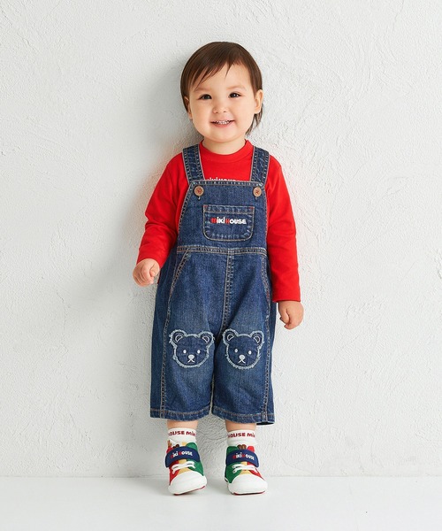 MIKI HOUSE（ミキハウス） サロペット オーバーオール ミキハウスベア