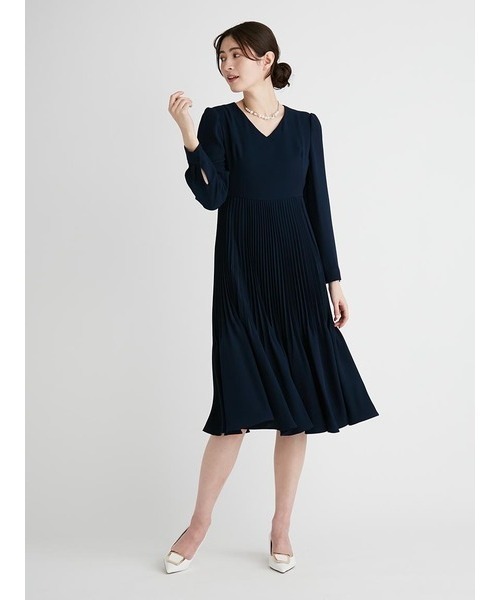 CELFORD（セルフォード） 長袖ワンピース 36 ブラック レディース