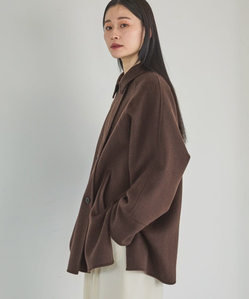 A part by（アパートバイ） コート アウター カシープミドルジャケット