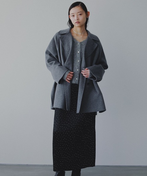 A part by（アパートバイ） コート アウター カシープミドルジャケット