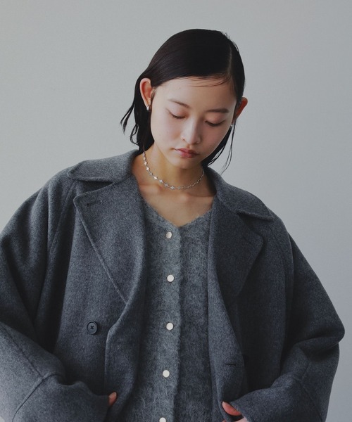A part by（アパートバイ） コート アウター カシープミドルジャケット