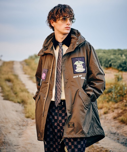 glamb（グラム） モッズコート コート Emblem High Neck Mods Coat