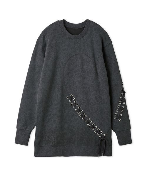 FURFUR（ファーファー） ワンピース ハートレースアップスウェット