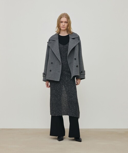 DES PRES（デプレ） ピーコート pコート ウールモッサ Pコート