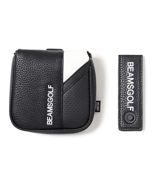 BEAMSGOLF ブラック ゴルフバッグヘッドカバー3点おまけ BEAMSGOLF