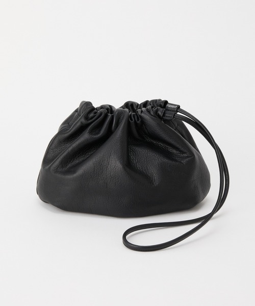 russet（ラシット） ショルダーバッグ バッグ レザー巾着4WAY