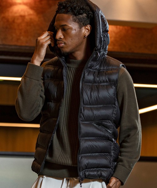 1PIU1UGUALE3 RELAX ダウンベスト ベスト メンズ : ZOZOTOWN Yahoo!店