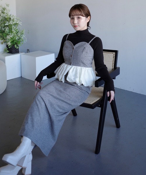 MISCH MASCH（ミッシュマッシュ） セットアップ 2025秋冬新作 バルーン