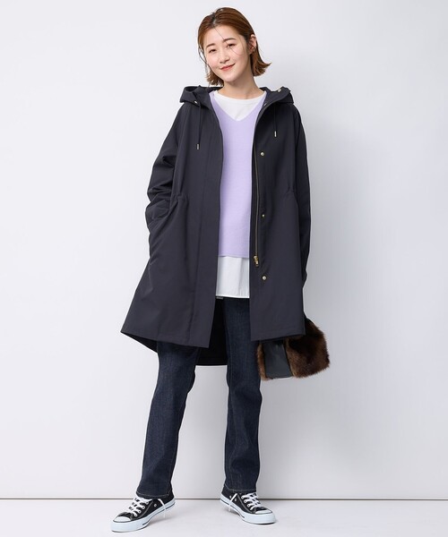 ミリタリージャケット モッズコート 「撥水加工」マルチウェイ