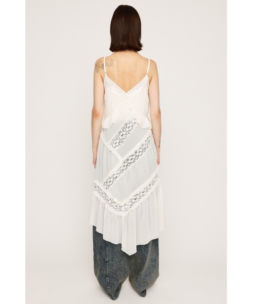 SLY（スライ） ワンピース SHEER SQUEEZE CAMI DRESS シアー