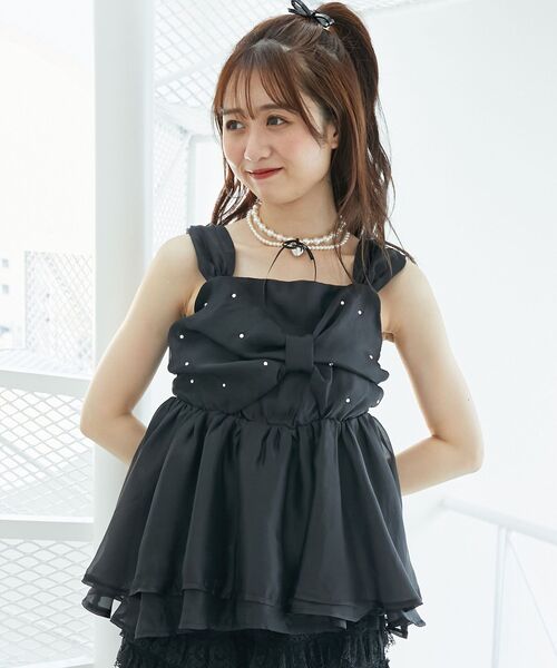 MAJESTIC LEGON（マジェスティックレゴン） キャミソール キラキラ