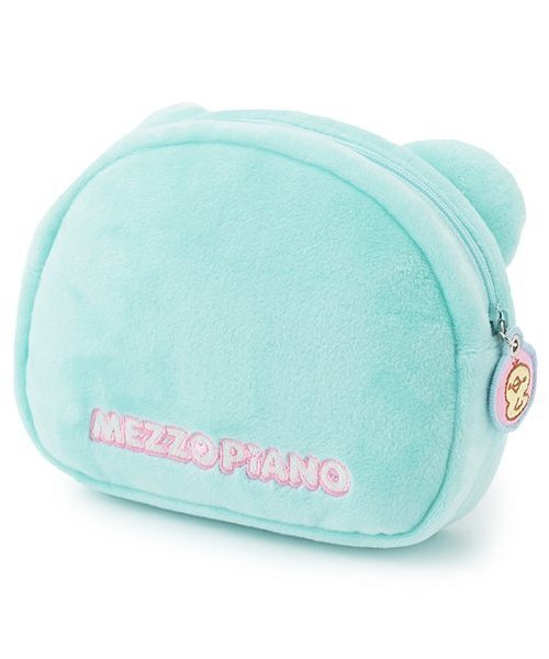 mezzo piano ポーチ ミミ・ポポ キャラクターフェイス ポーチ キッズ