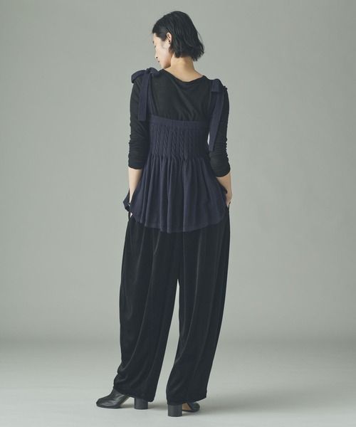 Curensology（カレンソロジー） キャミソール /ウールリネンキャミ