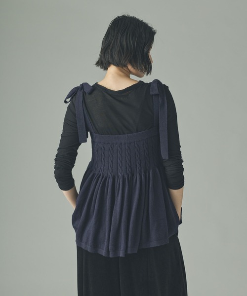 Curensology（カレンソロジー） キャミソール /ウールリネンキャミ